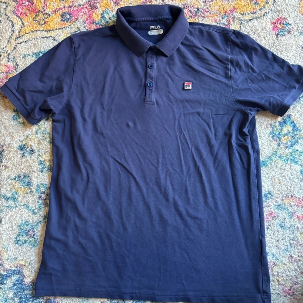 Fila Polo T-Shirt Size Small